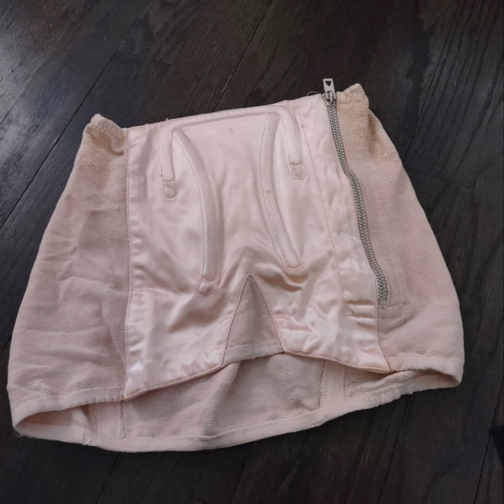 Open bottom vintage girdle